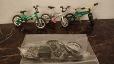 Vintage 90s Tech Deck Finger Bikes Lot Of 3 W...