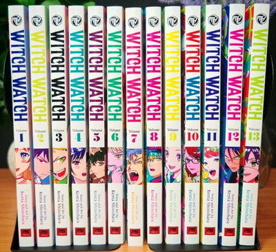 Witch Watch Manga Volume 1-13 English Full Set by Kenta Shinohara
