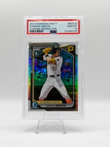 2024 Bowman Draft Konnor Griffin 1st Chrome Refractor PSA 10 #BDC-22