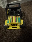 Yellow Tonka Jeep Toy Collectible 1970’s Made In USA Pressed Steel Vintage