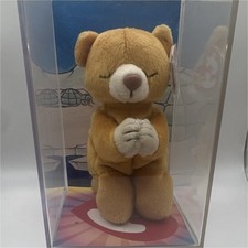 Ty Beanie Babies Official Display Case w/ Bear Plush Vintage 2000