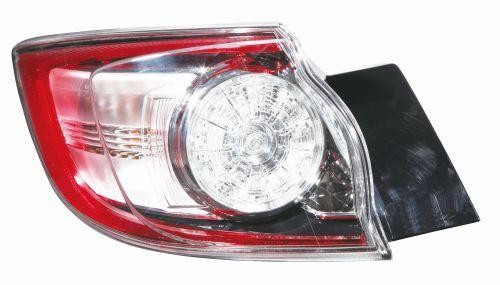 ABAKUS Tail Light 216-1981R-UE For Mazda Right Red LED WY21W