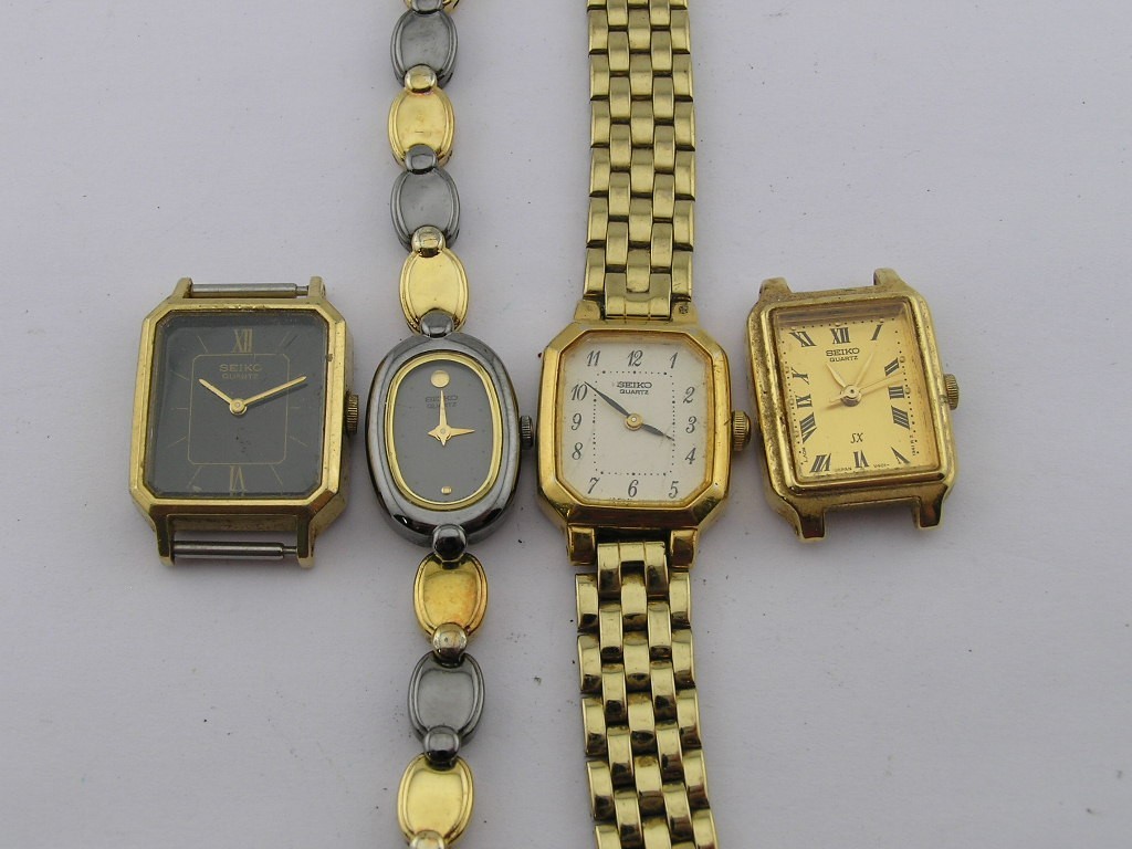 For Lot Seiko Or Parts Watch As Ladies Repair 4 Found - vintagewatches.pk