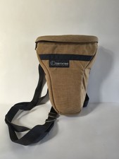 Vintage Beige Tamrac Canvas Camera Bag Carrying Case Made In The USA