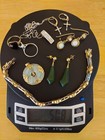 14k 10k Platinum Gold Jewelry Diamond Bracelet Scrap Lot Ring Ear Pendant 50.7gr — photo 9