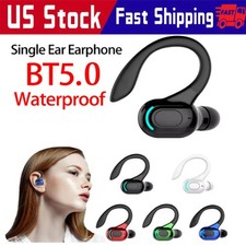 New Bluetooth 5.1 Headset Wireless Earbuds Earphones Stereo Headphones Ear Hook