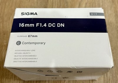 Sigma 16mm f/1.4 DC DN Contemporary Lens