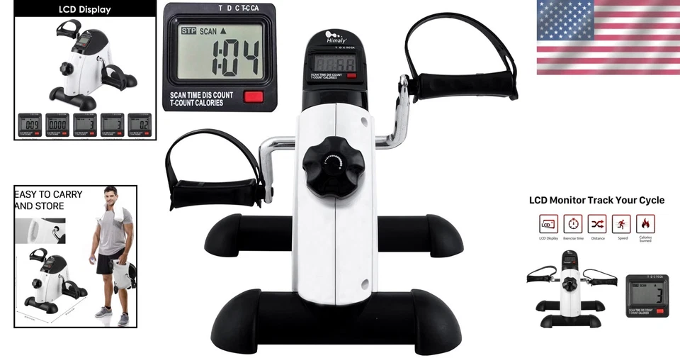 Adjustable Resistance Bike Pedal Exerciser - Image 2 of 4