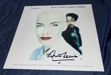 Annie Lennox Signed Vinyl Album We Too Are One Eurythmics