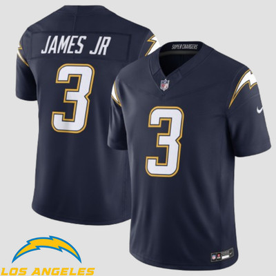 Men's Chargers #3 Derwin James Jr Stitched Football Player Jersey Fan Gift