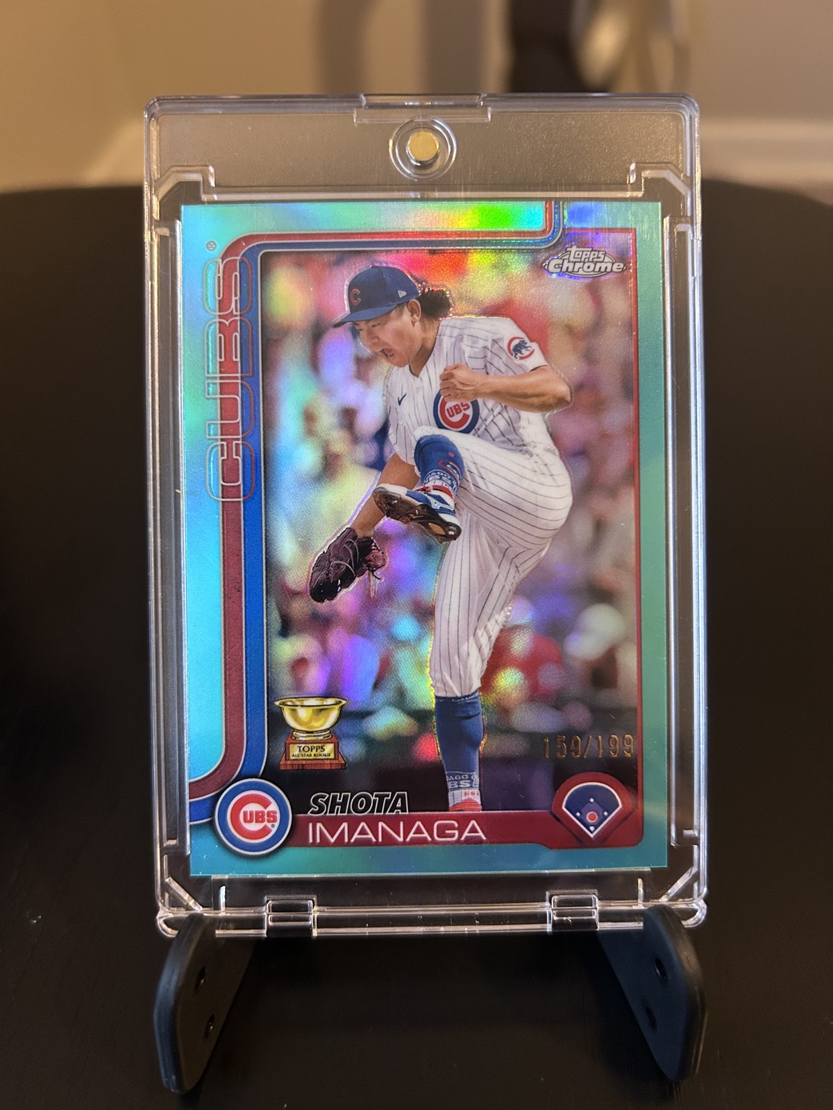2025 Topps Chrome - Shota Imanaga #149 Aqua Refractor 159/199 Chicago Cubs