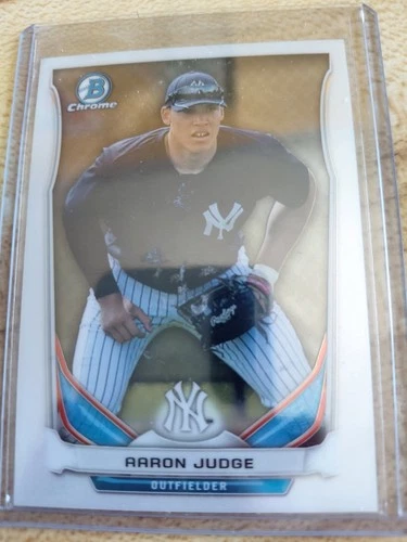 2014 Bowman Chrome Top Prospects Aaron Judge rookie card #39