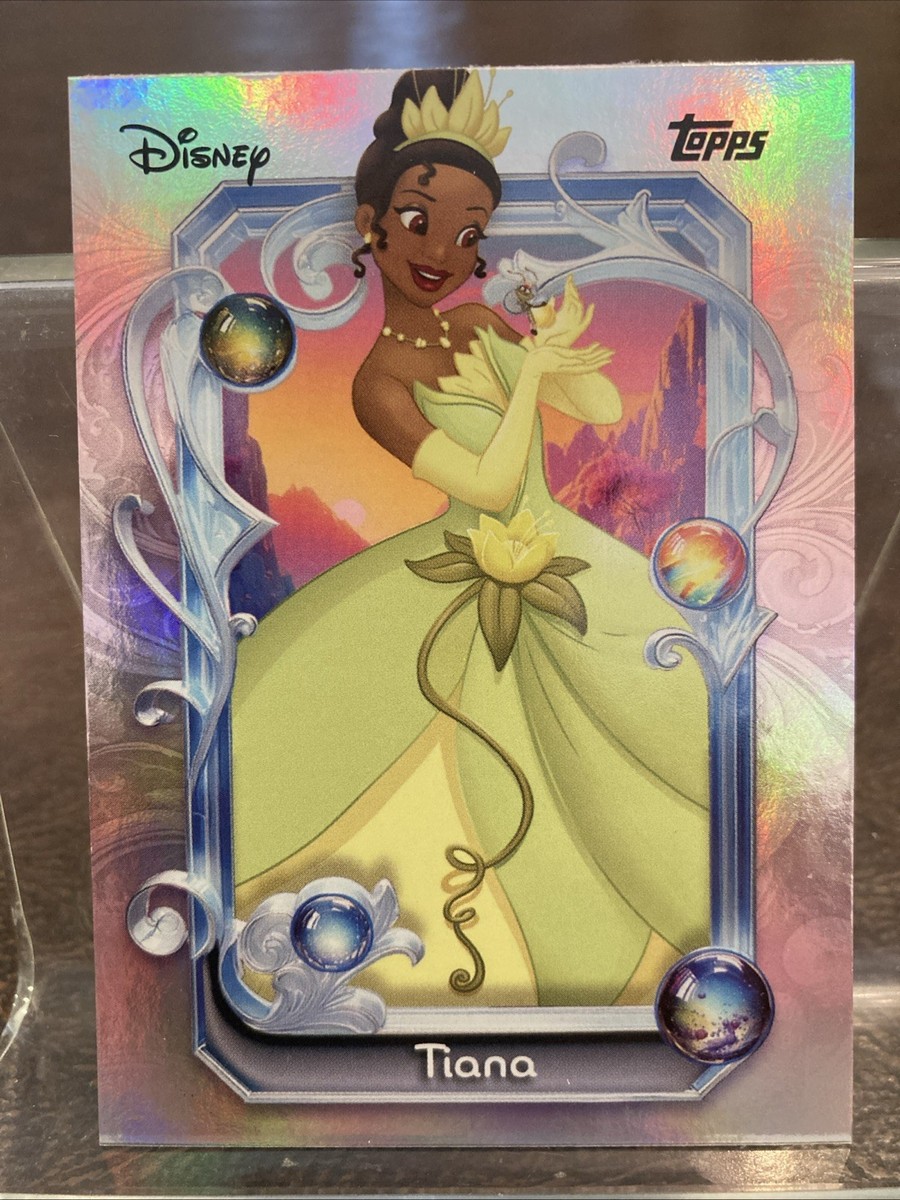 EPOCH Disney Princess Tiana 1/1 トップレア 2025 Topps Disney Wonder Tiana Princess Tier Cartoon #159 | eBay