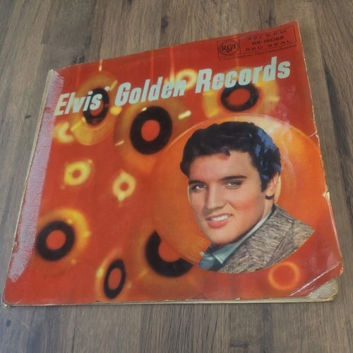 Elvis Presley Elvis' Golden Records LP album RCA Red Seal RB-16069 G/VG+ Cond.