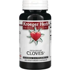 Kroeger Herb Fresh Ground Cloves 450 mg 100 Veg Caps