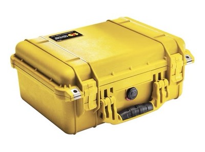 Pelican 1450 Medium Case WITH Foam, Yellow #1450-001-240