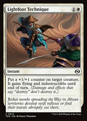 Lightfoot Technique 14/485 Common Tarkir: Dragonstorm