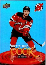 2025-26 Upper Deck Series 2 Hockey - Jack Hughes - Let Them Cook Insert #LTC-2