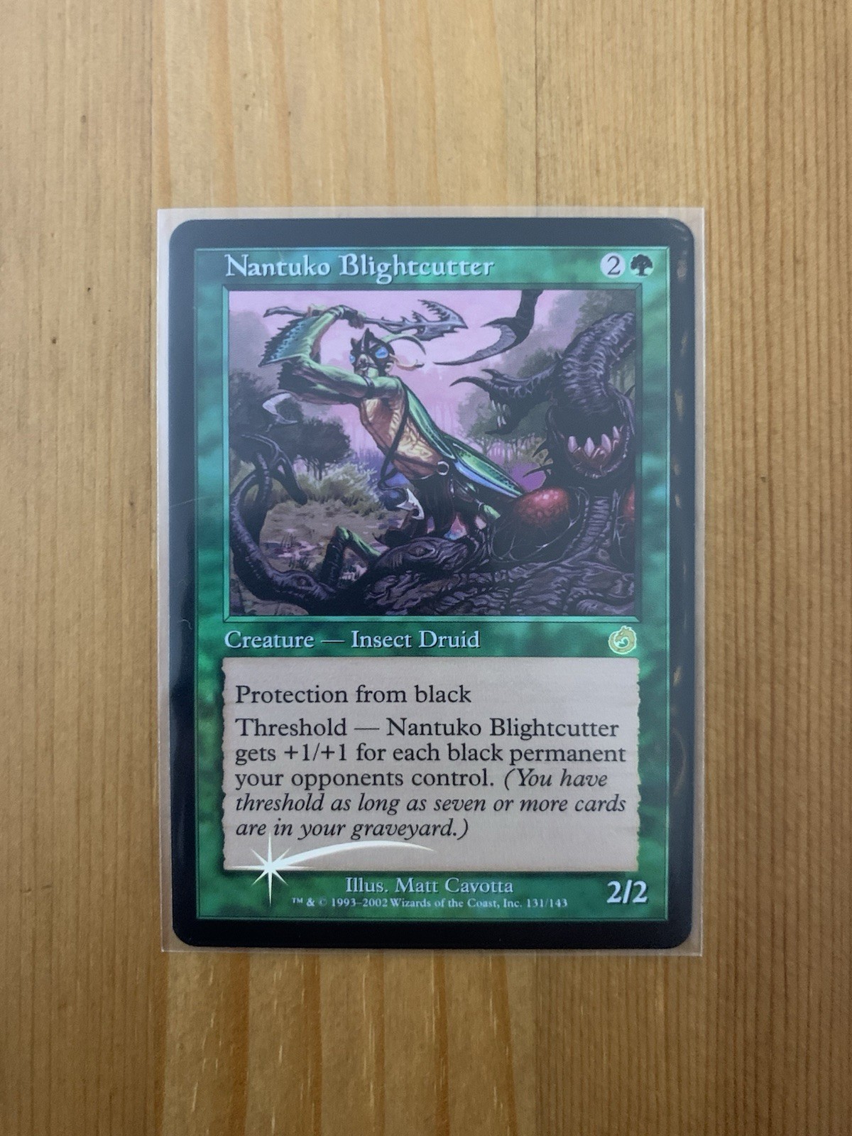 Nantuko Blightcutter-  FOIL Torment MAGIC The Gathering MTG - Near Mint