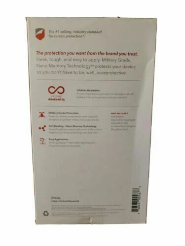 Lot Of 2 Zagg Shield Original Screen Protector For Samsung Galaxy Note 4 - Image 2 of 3