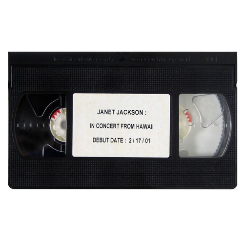 Janet Jackson In Concert From Hawaii VHS Tape HBO Promo Edition 2001 - Picture 3 of 3