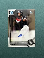 2022 Bowman Baseball - BENYAMIN BAILEY - 1st Bowman Autograph