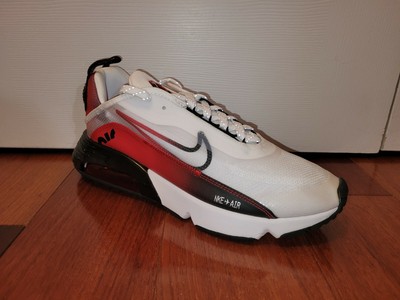 Nike Air Max 2090 White Black University Red Men's SZ 10 Sneakers CZ8127-100 | eBay