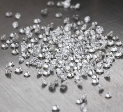 1 MM Round CVD/HPHT Lab Grown Loose Diamonds DEF color, VS Clarity, 1 Ct. Lot
