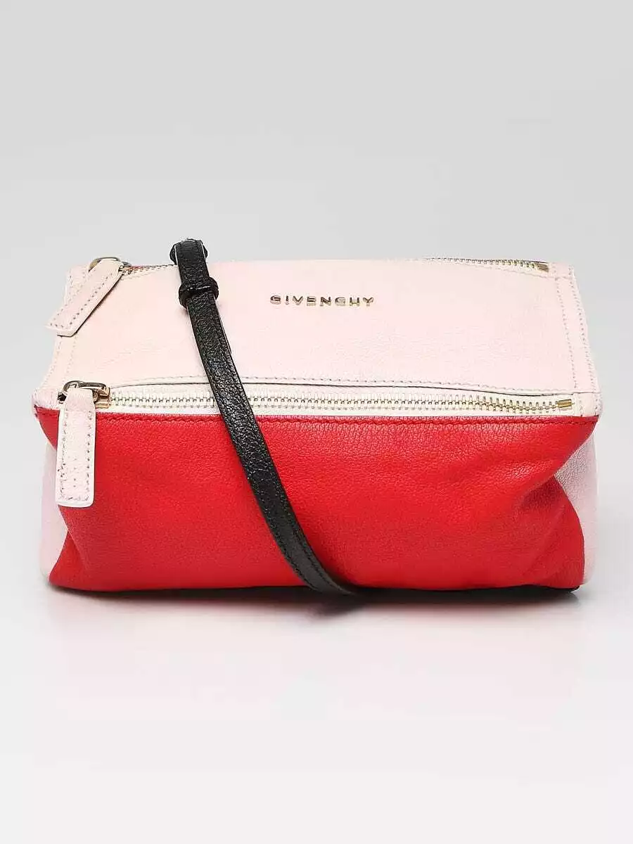 Givenchy Tri Colored Sugar Goatskin Leather Mini Pandora Bag eBay