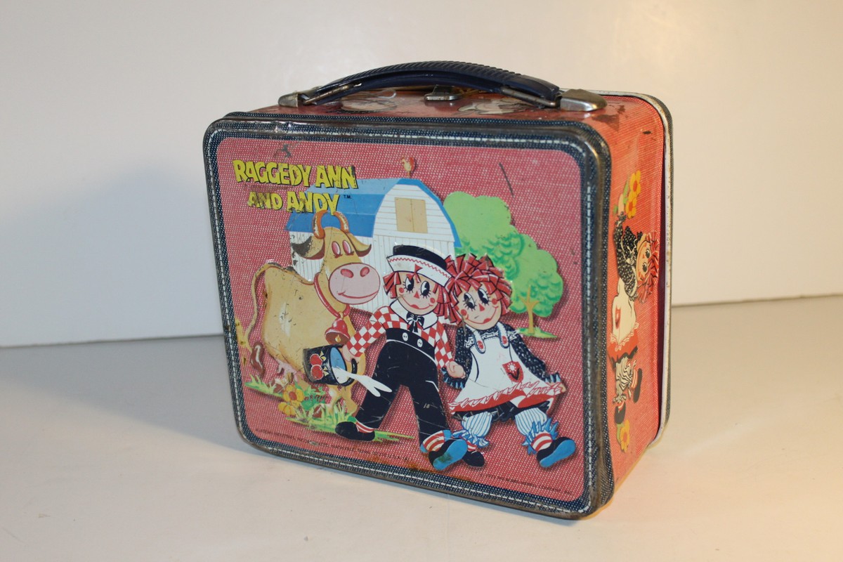 Raggedy Ann and Andy - vintage metal lunchbox | eBay