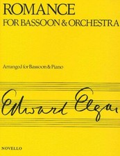 Romance for Bassoon and Orchestra Arranged for Bassoon and Piano NEW 014010141
