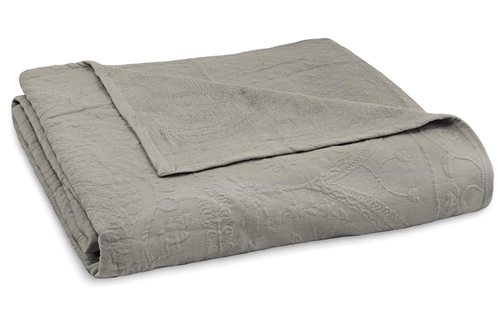 Historic Charleston Charles Matelassé Bedspread, Grey, Queen