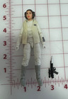 Star Wars Black Seris Custom Princess Leia Organa in Hoth with Bun Hair Head