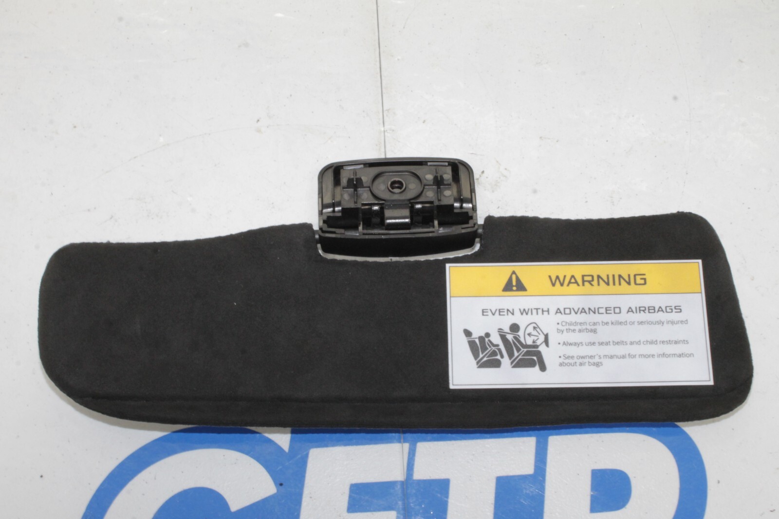 12-14 MCLAREN MP4-12C 570 650 OEM RH RIGHT PASSENGER BLACK ALCANTARA SUN VISOR