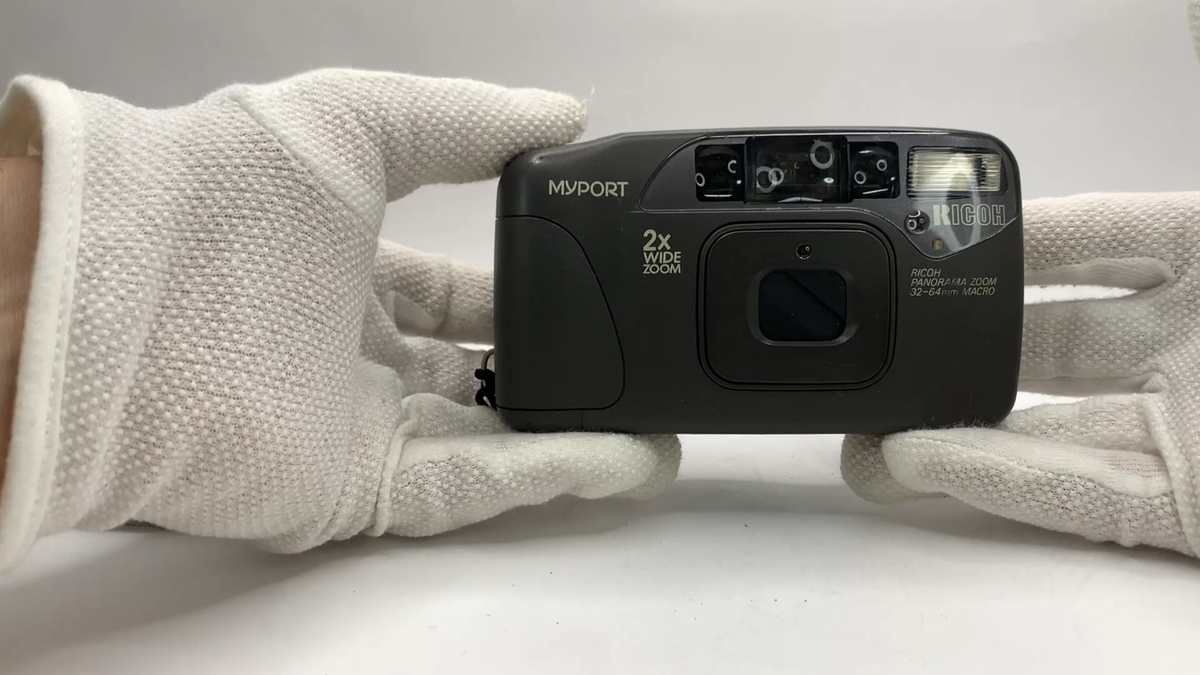 Near MINT] Ricoh Myport Zoom 320 PS Glay Point & Shoot Film Camera
