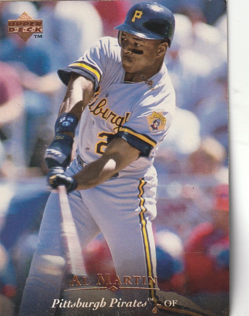 FREE SHIPPING-MINT-1995 Upper Deck #383 Al Martin Pittsburgh Pirates