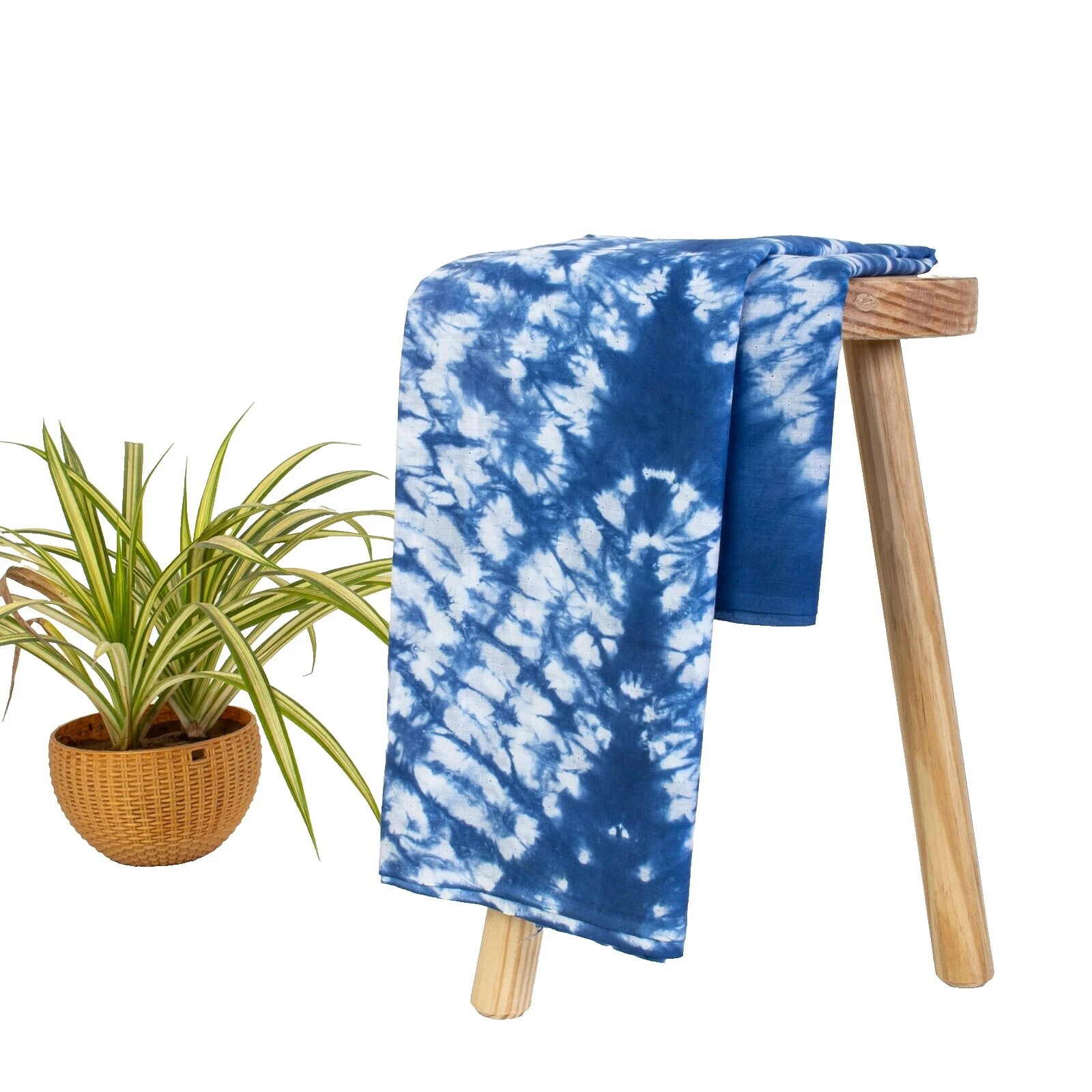 Hand-Dyed Indian Craft Fabrics