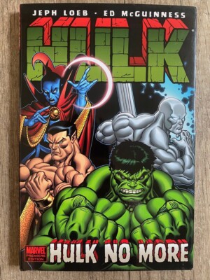Marvel Comics HULK Vol.3 ''No More Hulk'' US HARDCOVER Red Hulk Jeph Loeb (Batman)