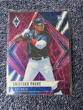 2021 Panini Chronicles Phoenix Purple Velocity #23 Cristian Pache