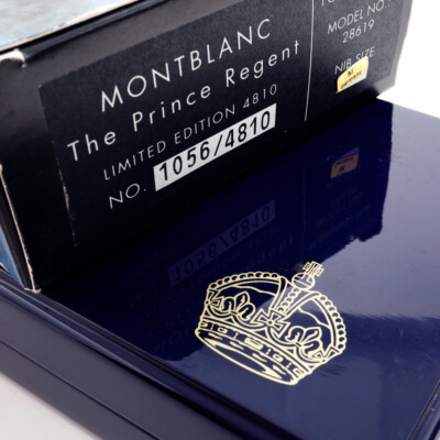 Montblanc Patron of Art The Prince Regent Fountain Pen Lim