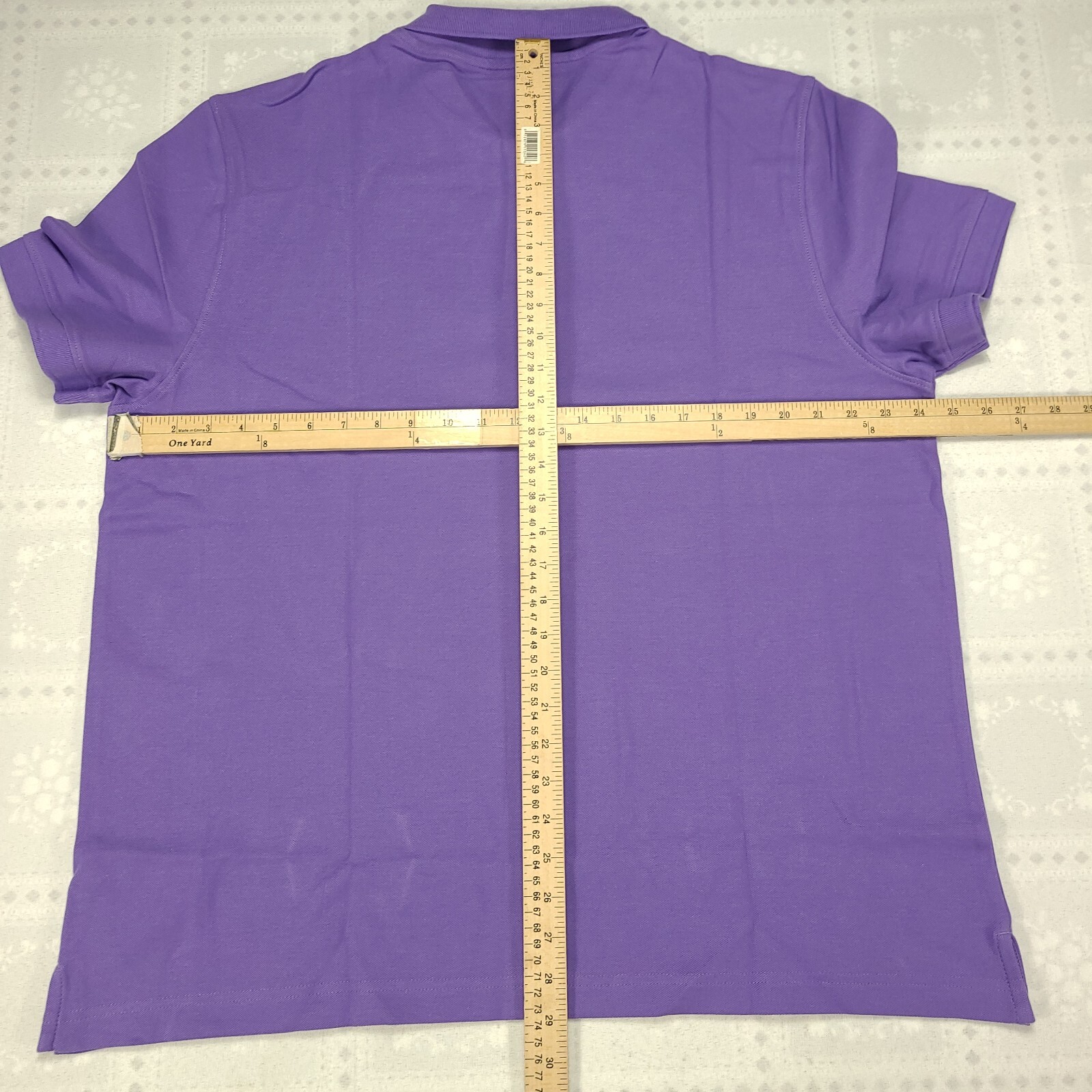 Jos A Bank Polo Shirt Size XL Pique Cotton Tailored Fit NEW NWT Purple #049