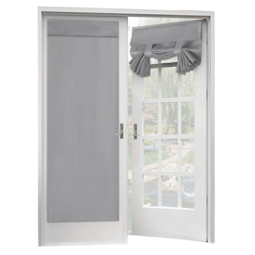 2 Paneele French Door Vorhänge für Sichtschutz, Thermoisolierte Verdunkelungsvorhänge - Bild 3 von 25