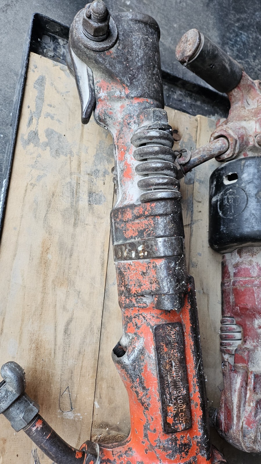 Chipping Gun Jack Hammer Concrete Demo Masonry