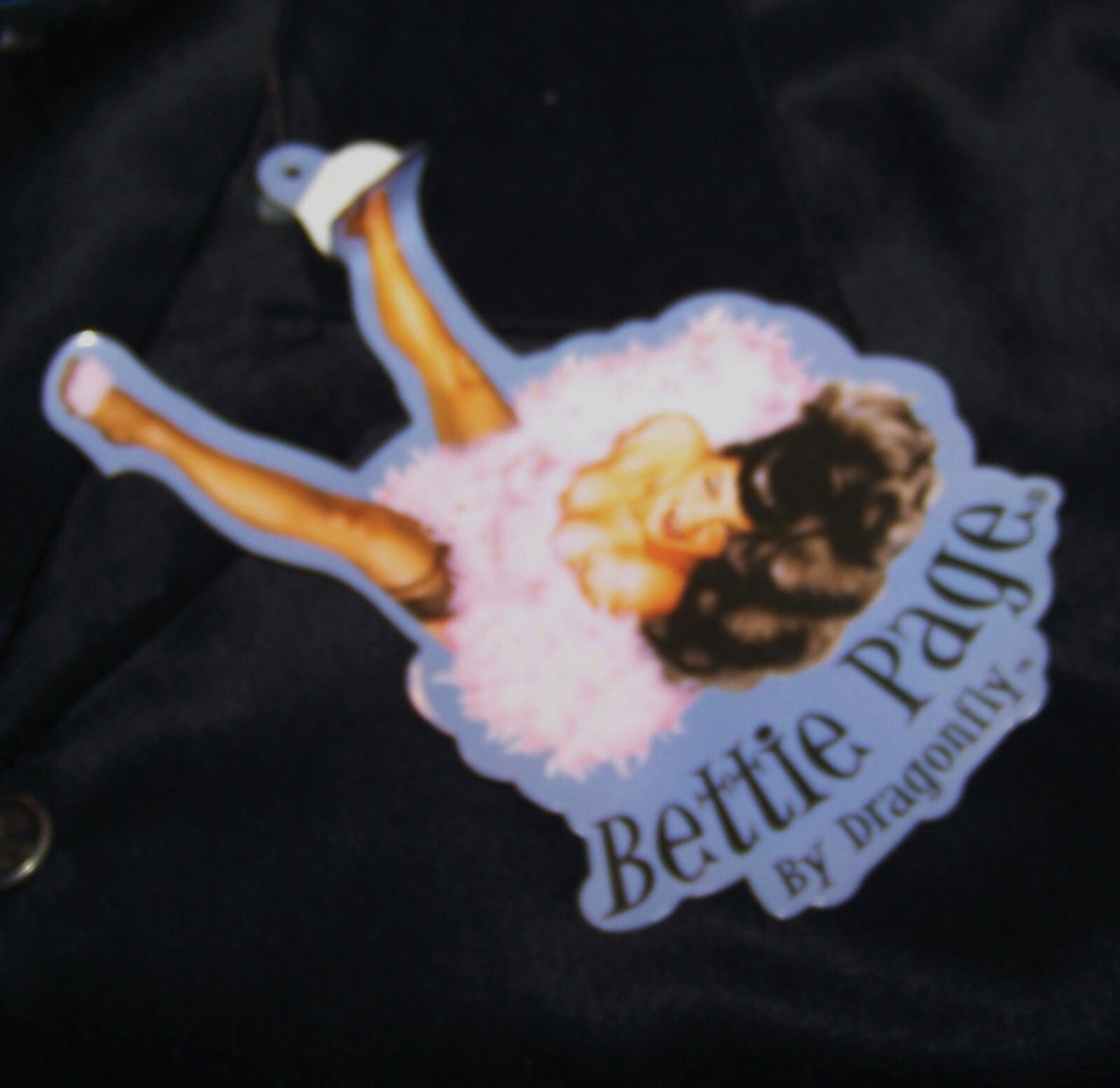 NEW Vintage BETTIE PAGE Dragonfly Clothing Polyester Button Dress