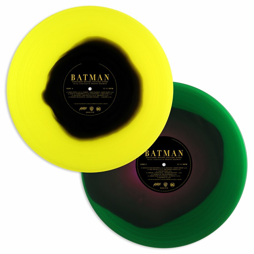 Batman 1989 MONDO Expanded Motion Picture Score 2xLP Vinyl