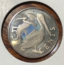 British Virgin Islands 1973 Elizabeth II 50 Cents Coin (Proof)