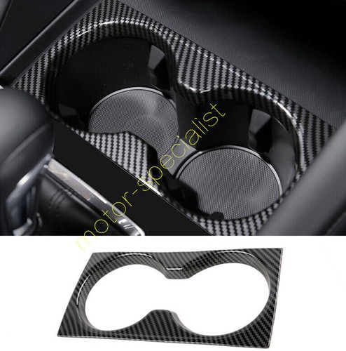 Xotic Tech Interior Center Console Gear Shift Frame Panel Water Cup Holder Decoration Cover Trim, Carbon Fiber Pattern, Compatible With Honda Accord 10th Gen 2018-2022 (Gas Version) In | Whizz Center - Foto 10