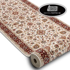 Originale 100% Wolle Läufer NAIN Ornament beige, rotwein beste Qualität