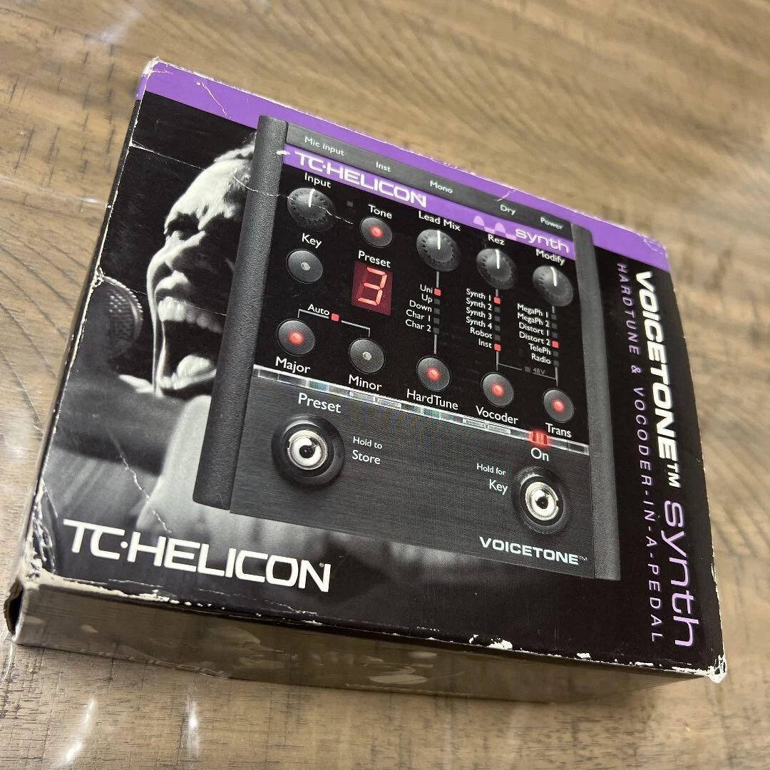 TC-Helicon VoiceTone Synth production discontinued product | eBay
