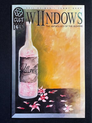 WIINDOWS #16 feat. Neil Gaiman's 'Villanelle' (Anthology, B&W, Cult Press 1994)